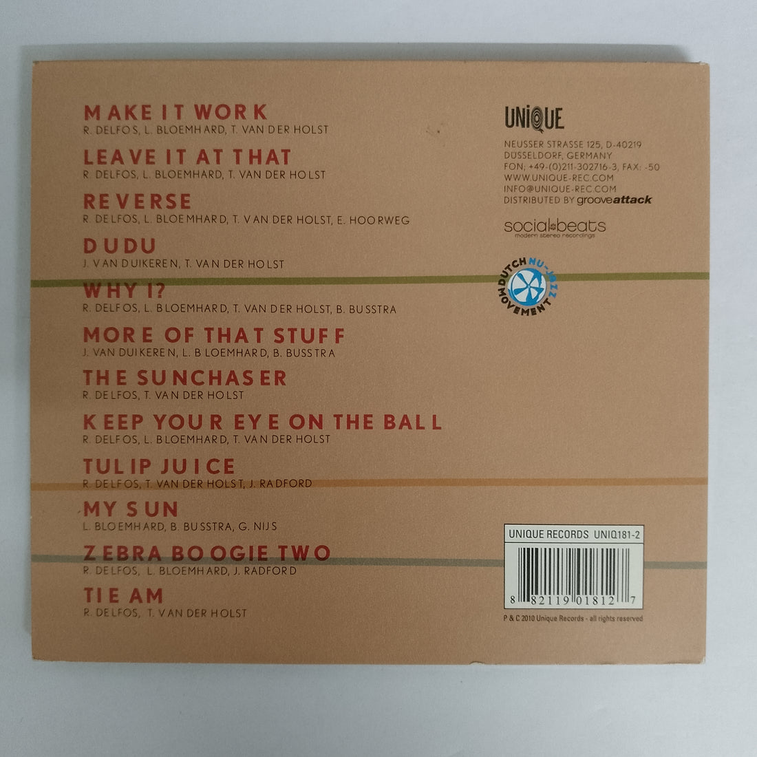 ซีดี The Jazzinvaders - 3 CD VG+