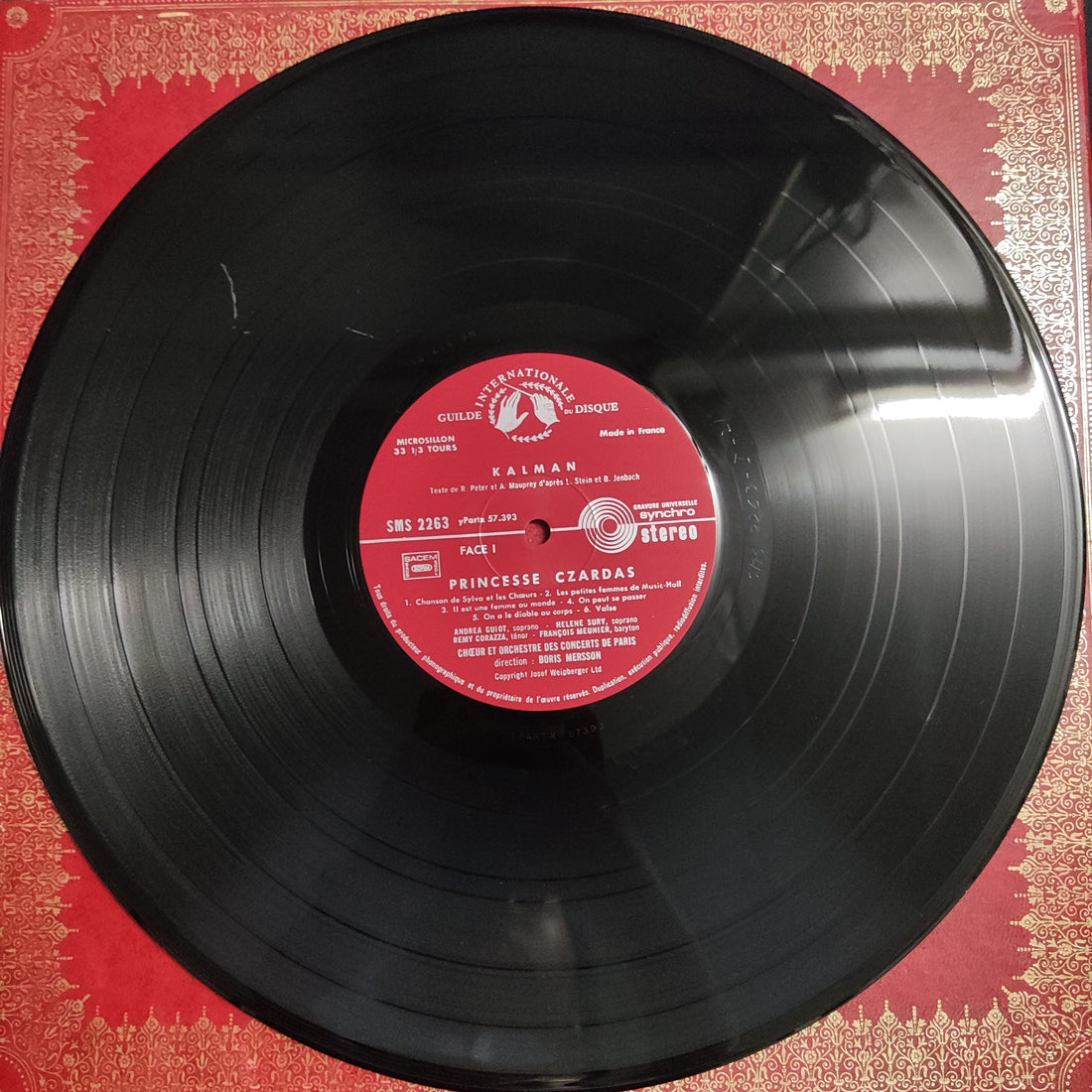 แผ่นเสียง Various - Operettes Celebres Vinyl VG+ 10LPs