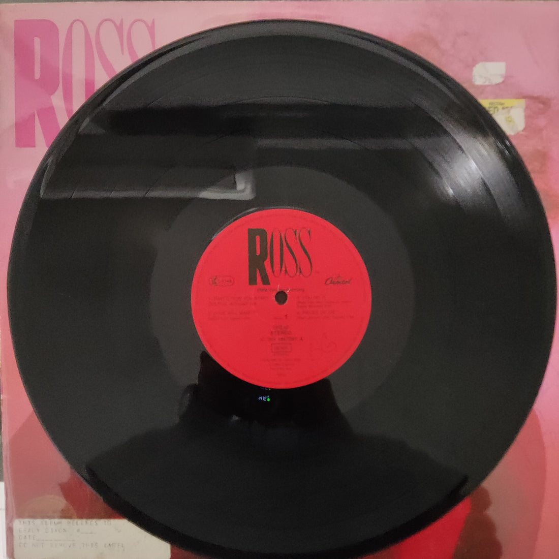 แผ่นเสียง Diana Ross - Ross Vinyl VG+