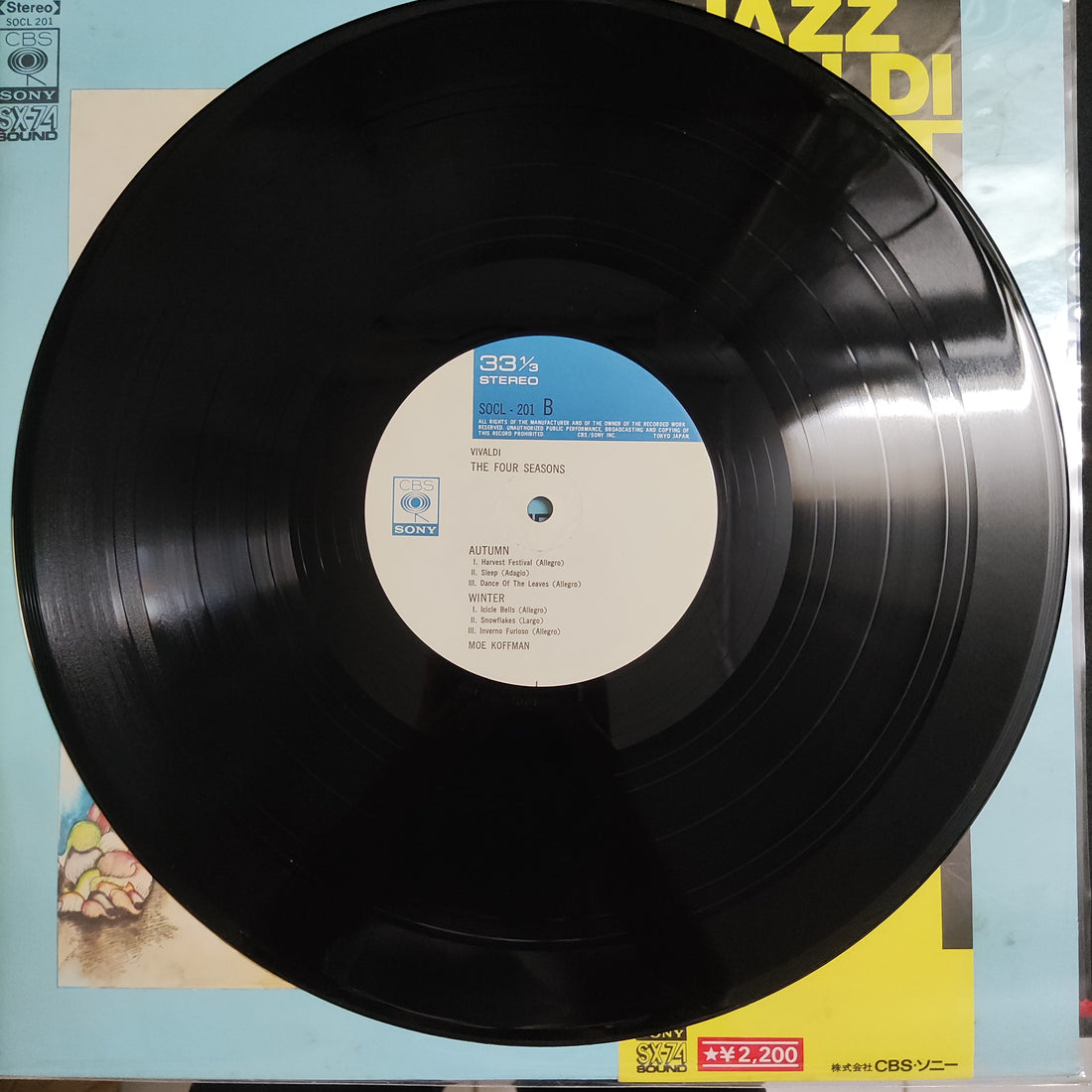 แผ่นเสียง Moe Koffman - The Four Seasons Vinyl VG+