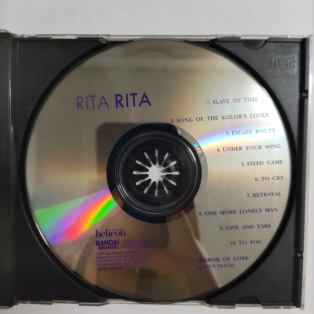 ซีดี Rita - Rita = ריטה CD VG+