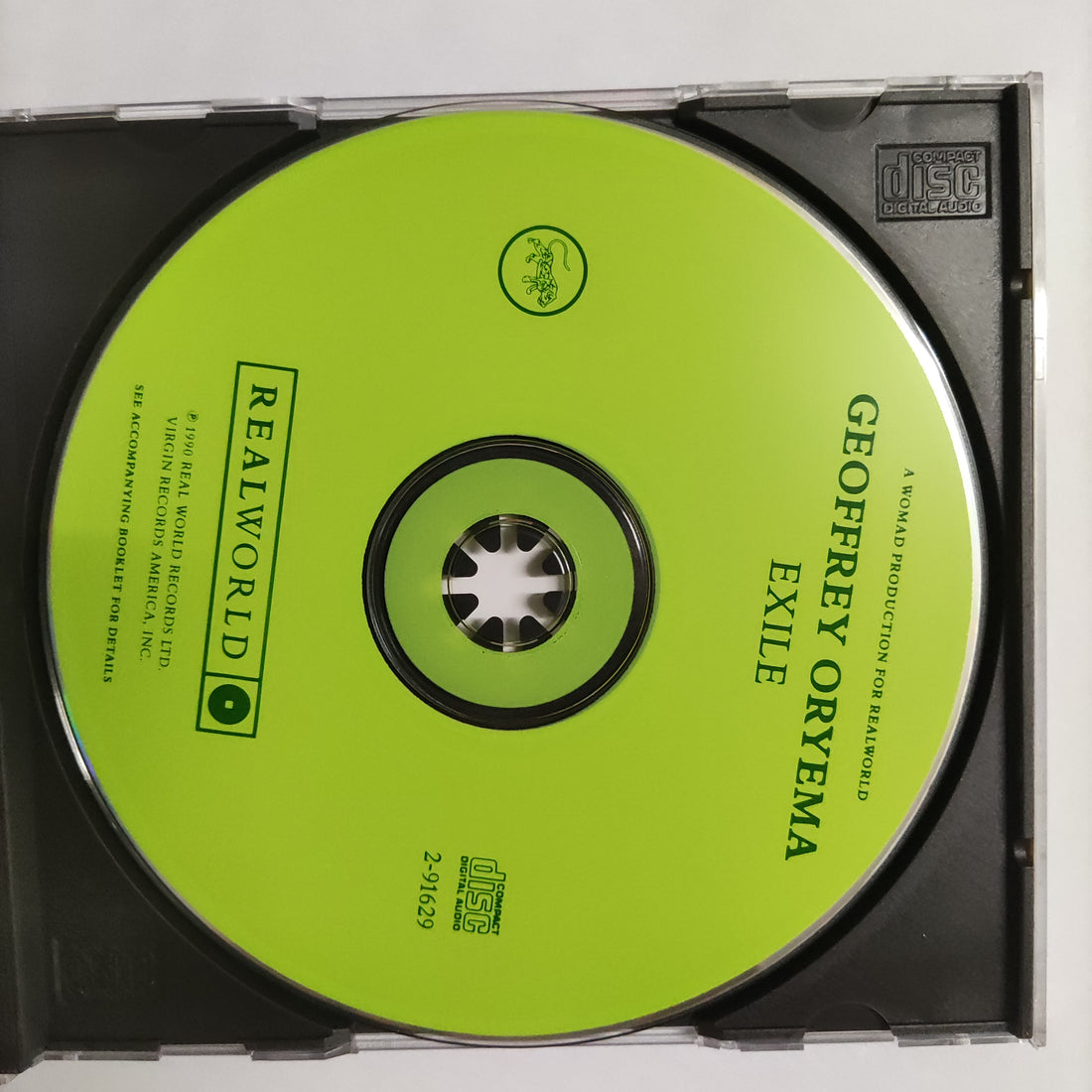 ซีดี Geoffrey Oryema - Exile CD NM or M-