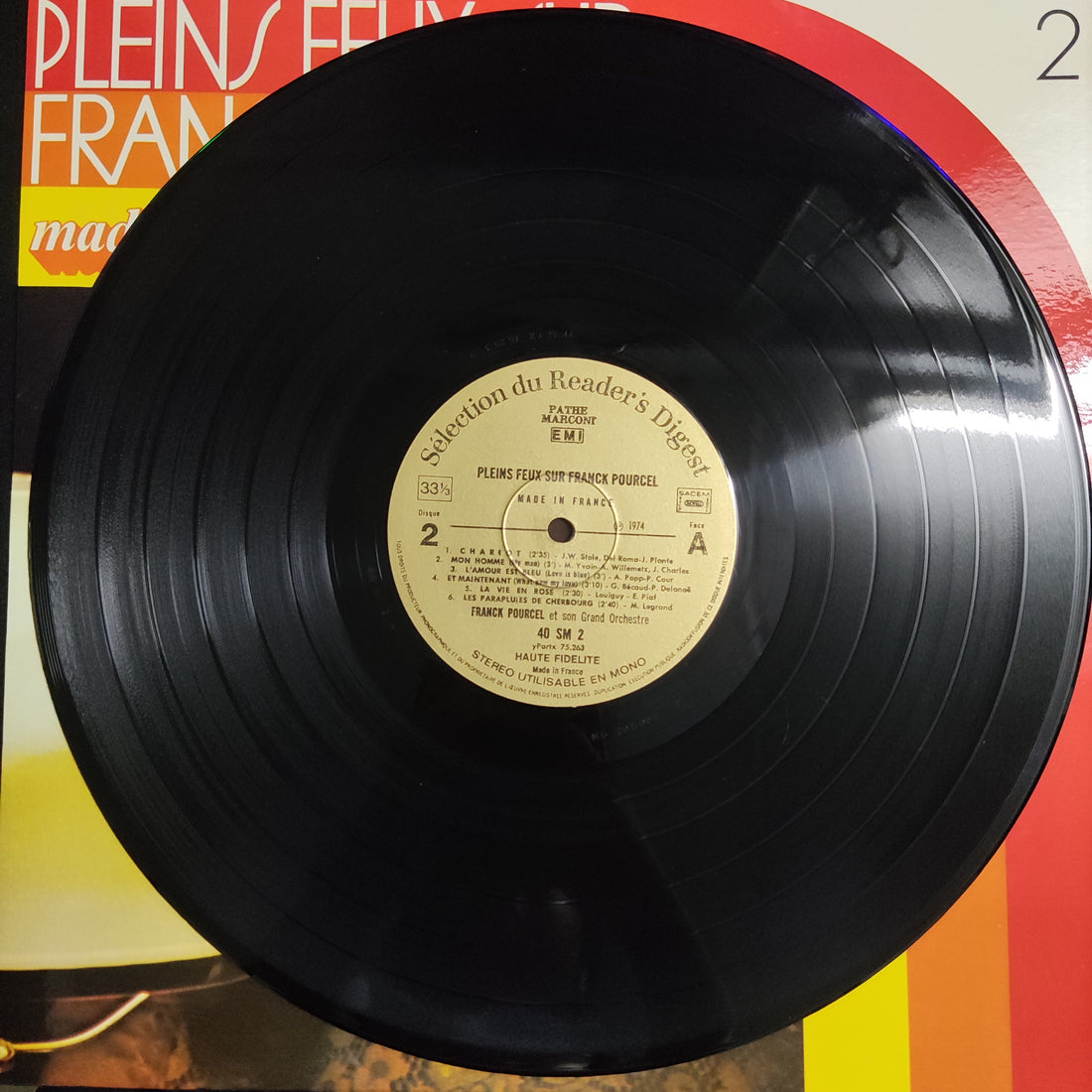 แผ่นเสียง Franck Pourcel - Pleins Feux Sur Vinyl VG+ 9LPs