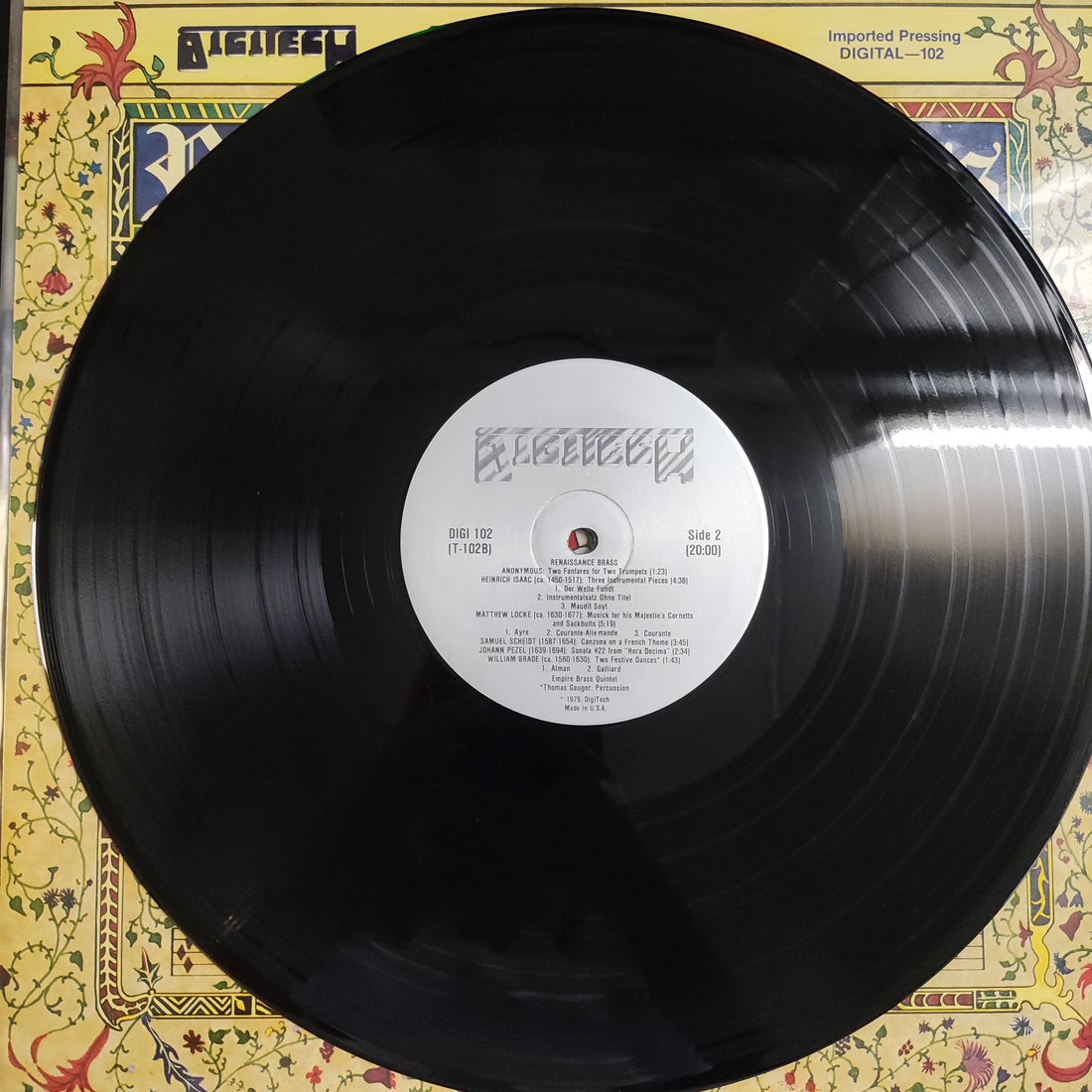 แผ่นเสียง Empire Brass Quintet - Renaissance Brass Vinyl VG+