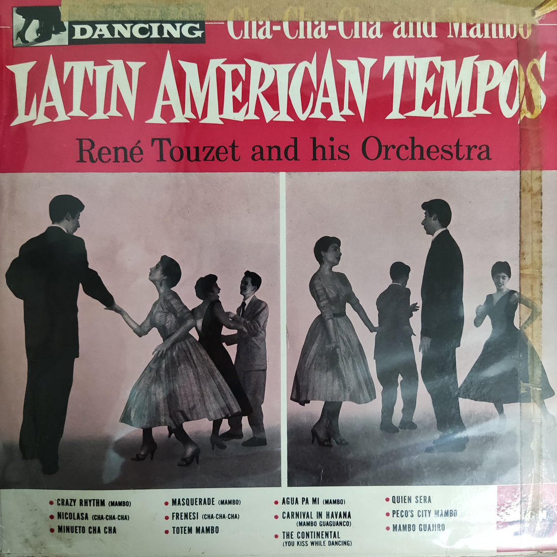 แผ่นเสียง Various - Latin American Tempos René Touzet And His Orchestra Vinyl VG+