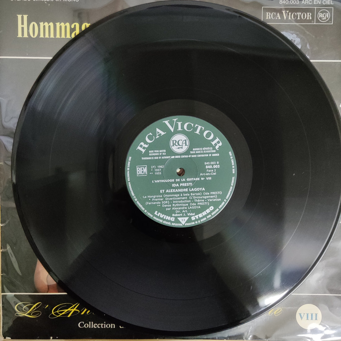 แผ่นเสียง Ida Presti - Hommage À Vinyl VG