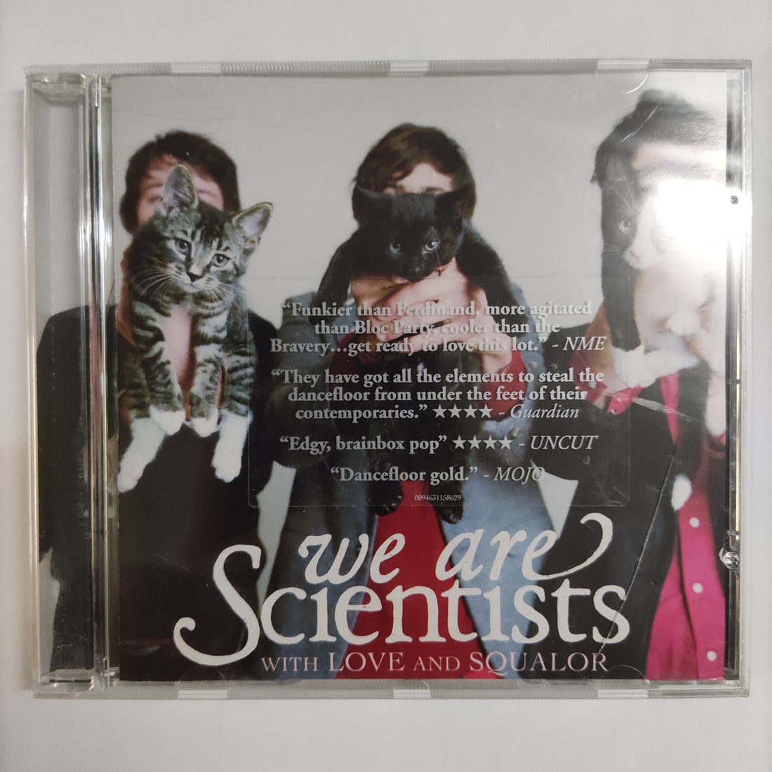ซีดี We Are Scientists - With Love And Squalor CD NM or M-