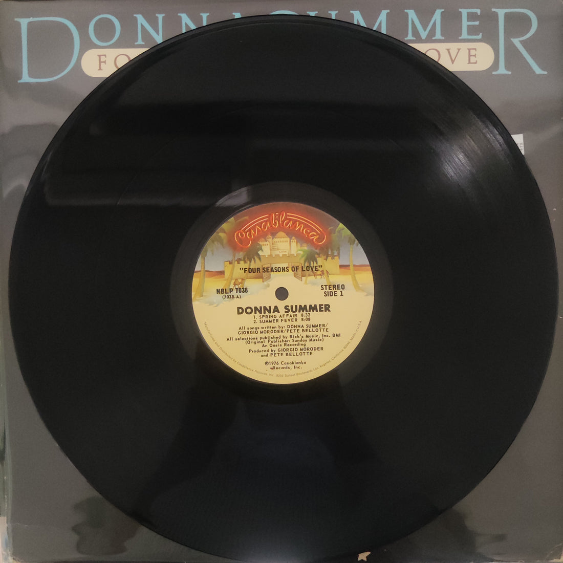 แผ่นเสียง Donna Summer - Four Seasons Of Love Vinyl VG