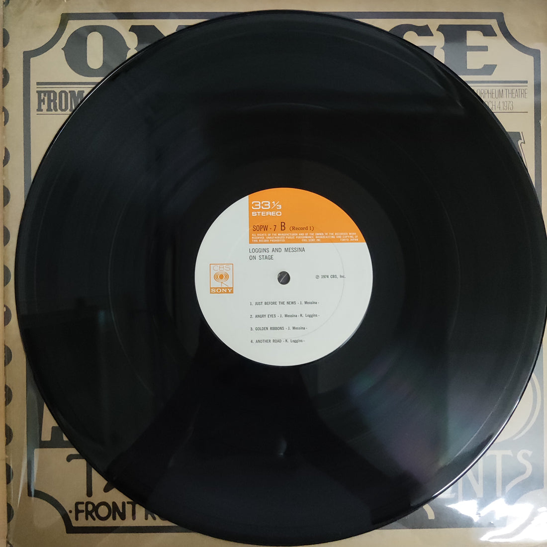 แผ่นเสียง Loggins And Messina - On Stage Vinyl VG+