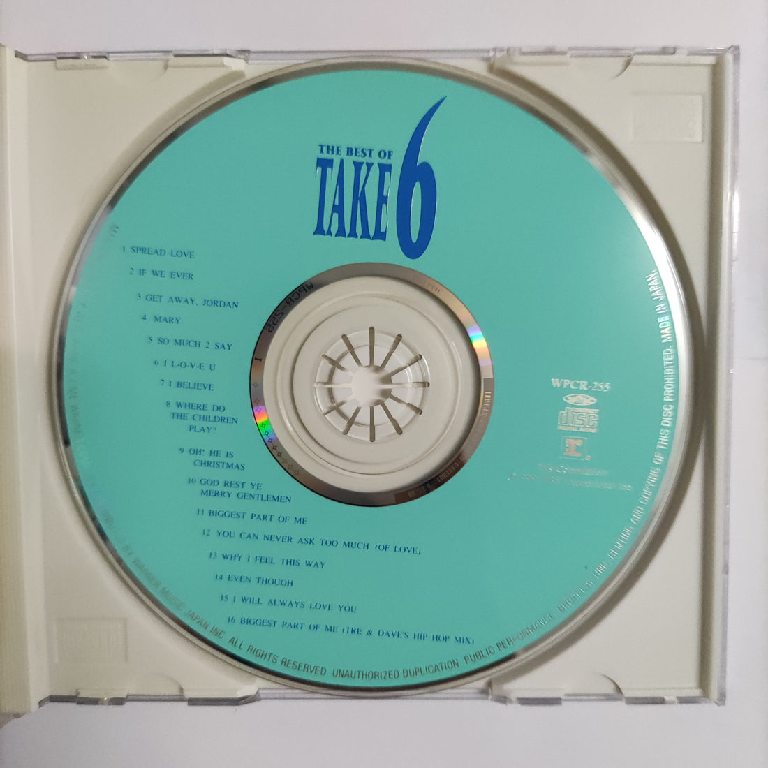 ซีดี Take 6 - The Best Of Take 6 CD VG+