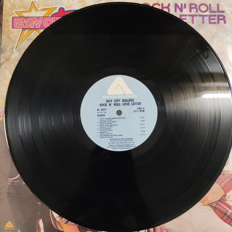 แผ่นเสียง Bay City Rollers - Rock N' Roll Love Letter Vinyl VG+