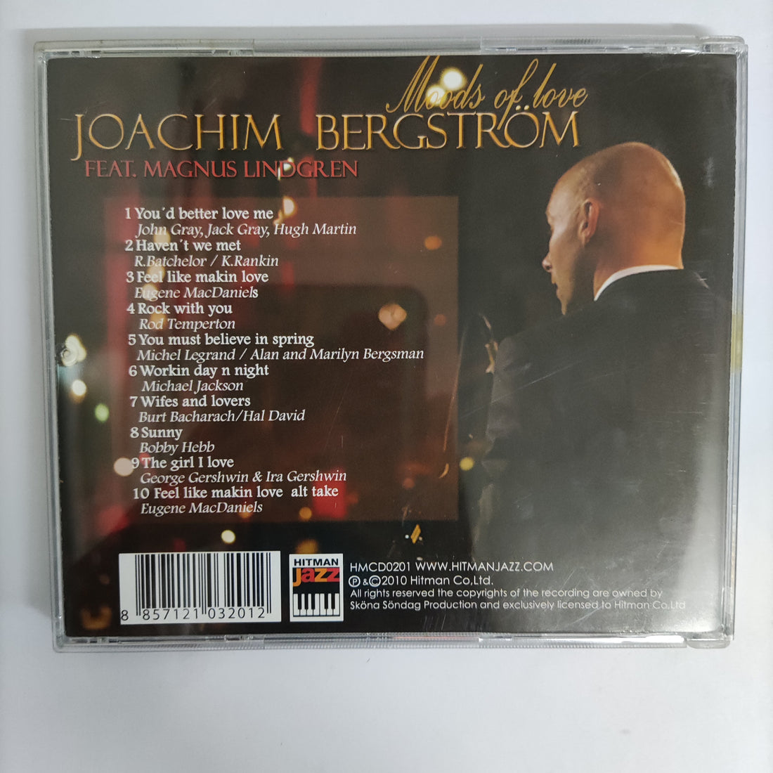ซีดี Joachim Bergstrom - Moods Of Love CD VG+