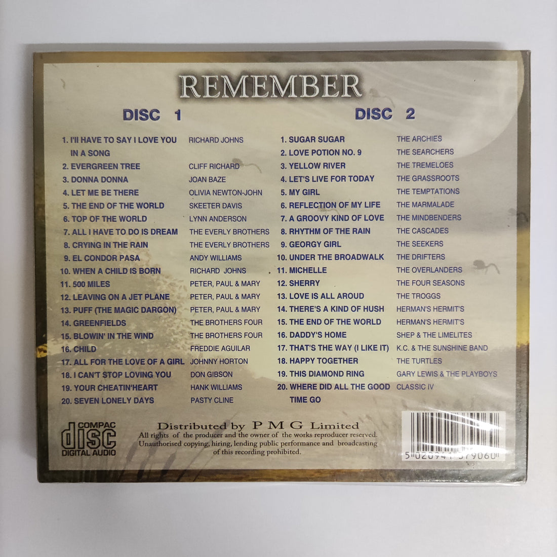 ซีดี Various - Remember CD NM 2CDs