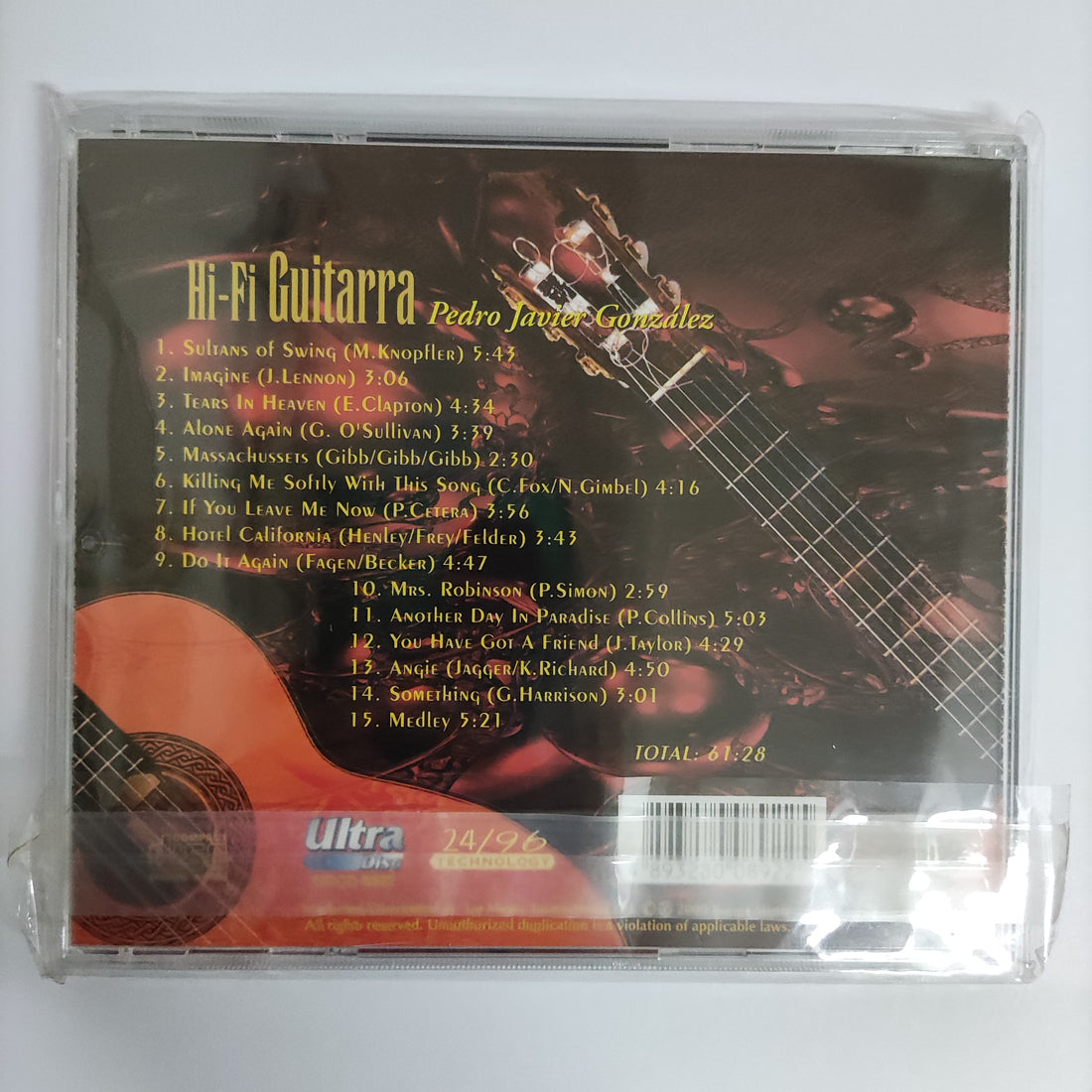 ซีดี Pedro Javier González - Hi-Fi Guitarra CD NM