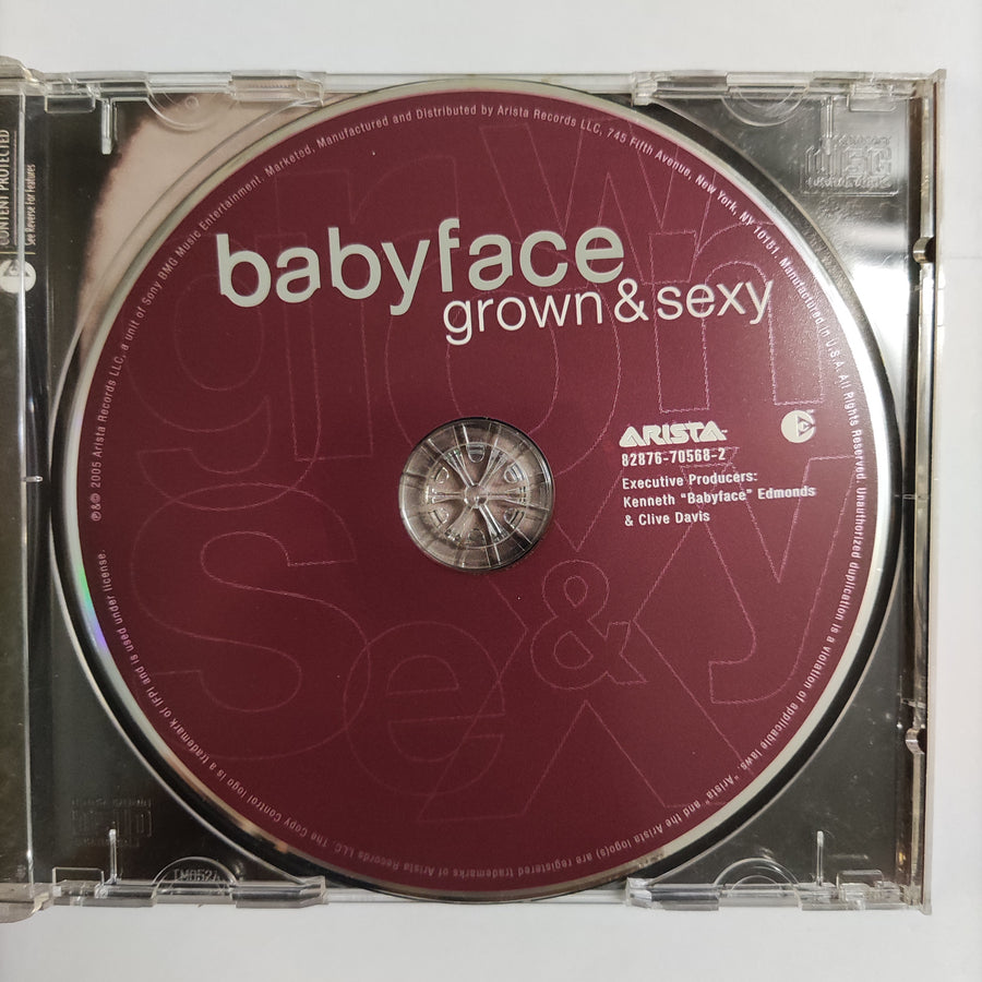 ซีดี Babyface - Grown & Sexy CD VG+