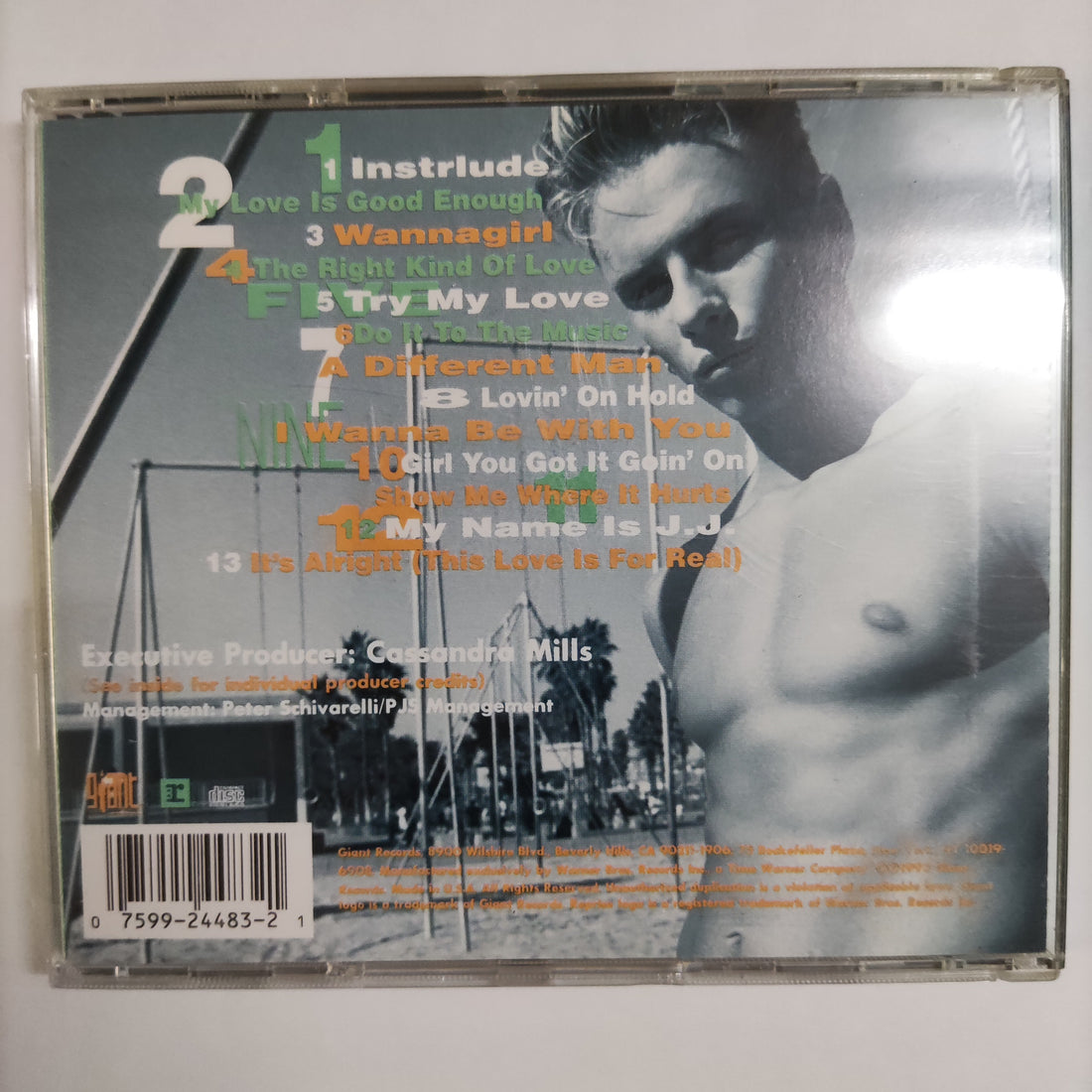 ซีดี Jeremy Jordan - Try My Love CD VG+
