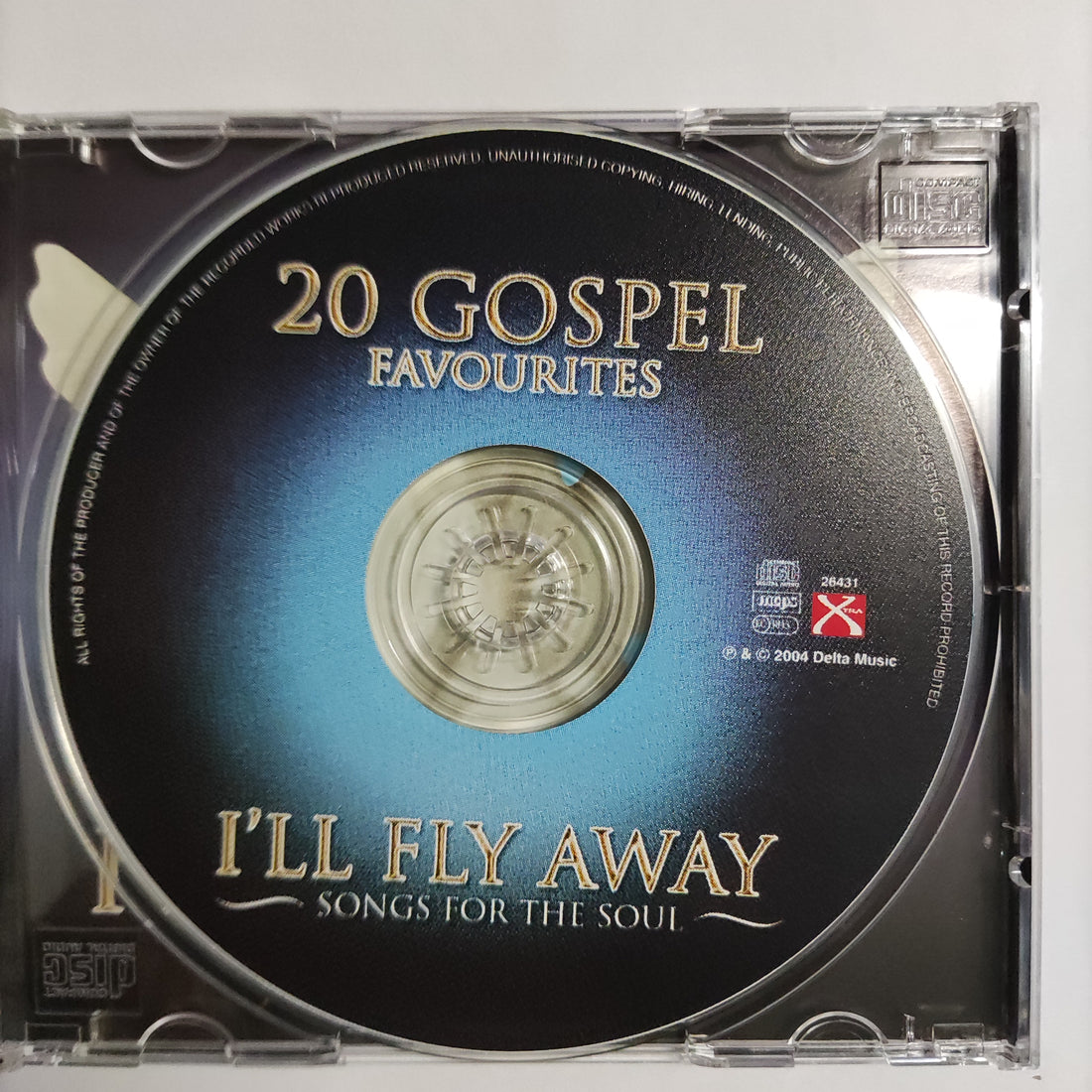 ซีดี Various - 20 Gospel Favourites I'Ll Fly Away Song For The Soul CD NM