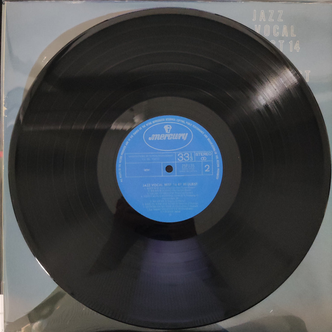 แผ่นเสียง Various - Jazz Vocal Best 14 By Request Vinyl VG+