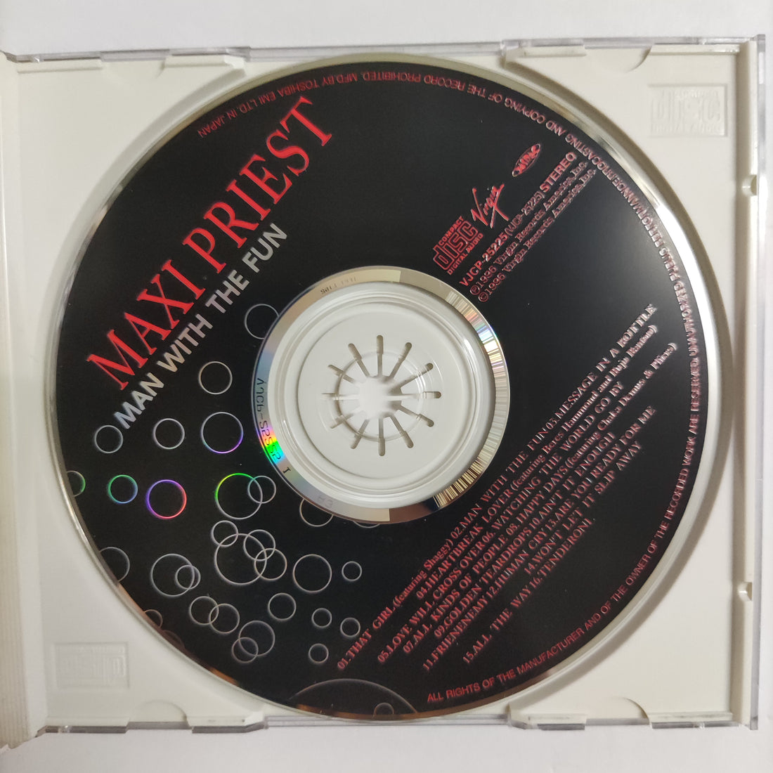 ซีดี Maxi Priest - Man With The Fun CD VG+