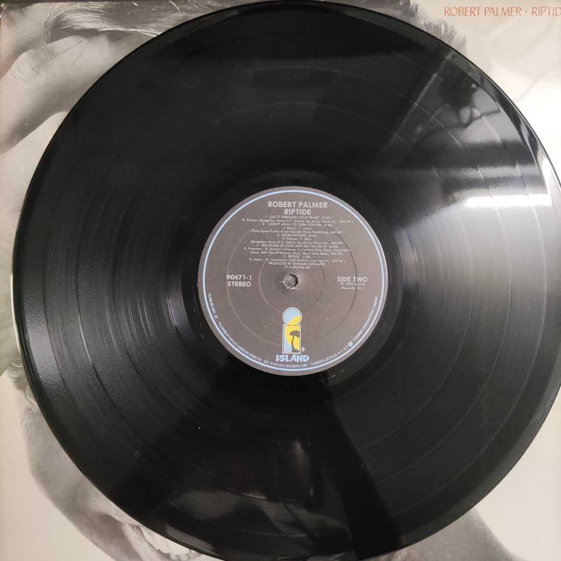 แผ่นเสียง Robert Palmer - Riptide Vinyl VG+