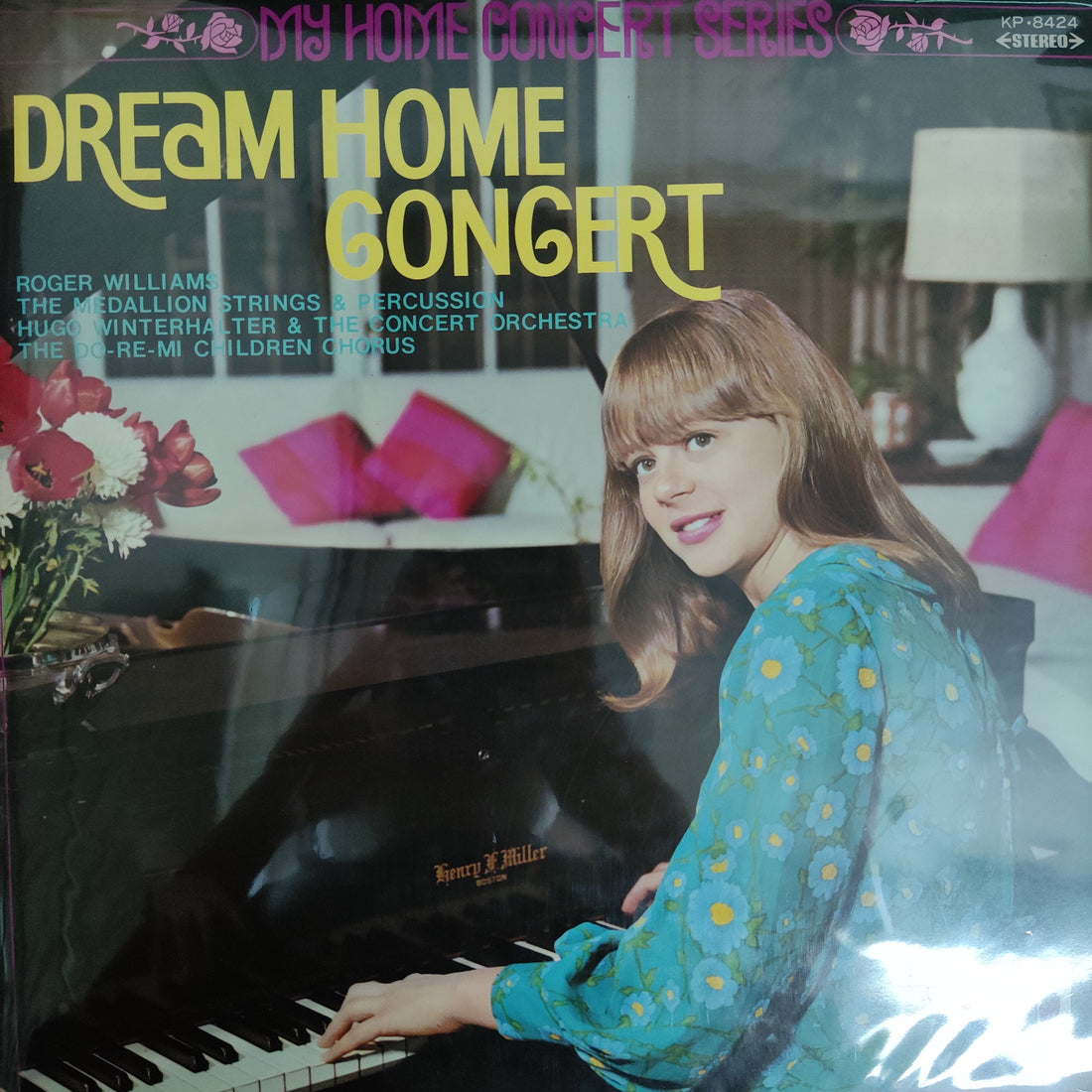แผ่นเสียง Various - My Home Concert Series Dream Home Concert Vinyl VG+ แผ่นสีแดง