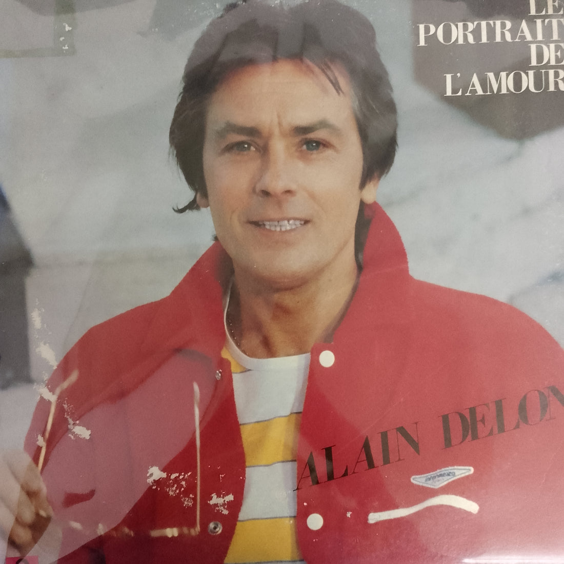 แผ่นเสียง Alain Delon, Petit Bois Grand Orchestra - Le Portrait De L'Amour Vinyl VG+