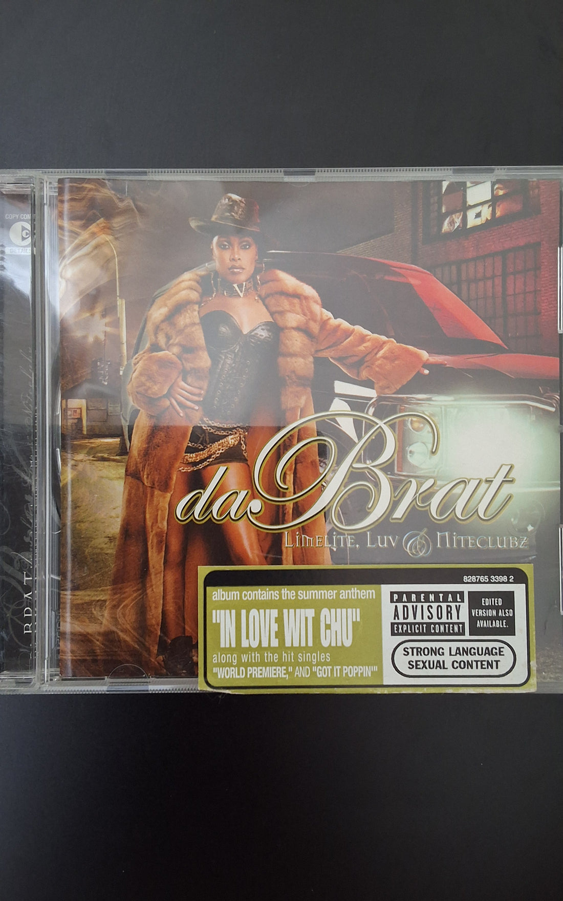 ซีดี Da Brat - Limelite, Luv & Niteclubz CD VG+