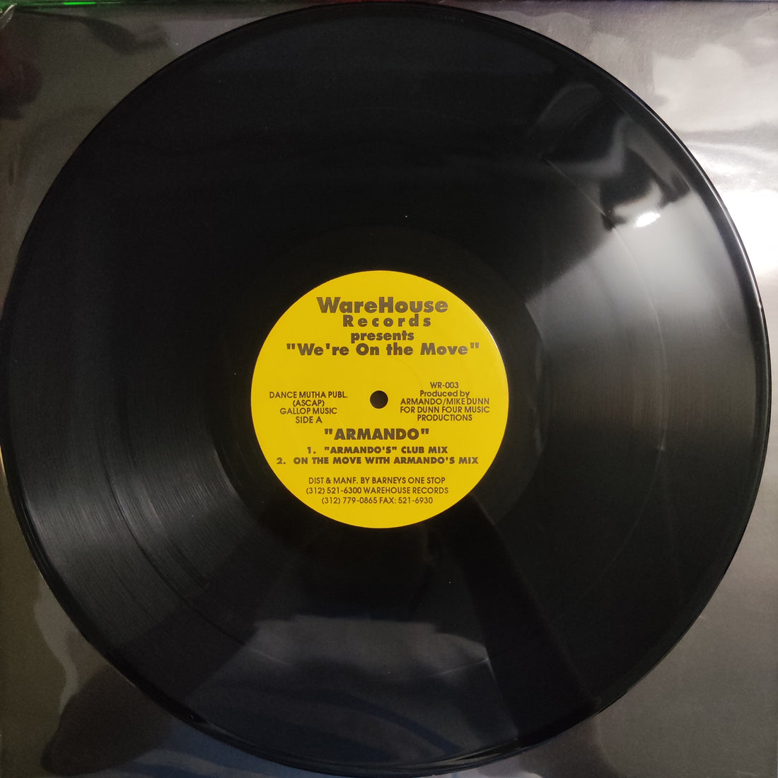 แผ่นเสียง Armando – We're On The Move Vinyl VG+