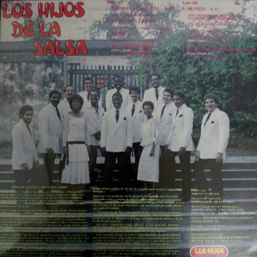 แผ่นเสียง Los Hijos De La Salsa - Los Hijos De La Salsa Vinyl VG+