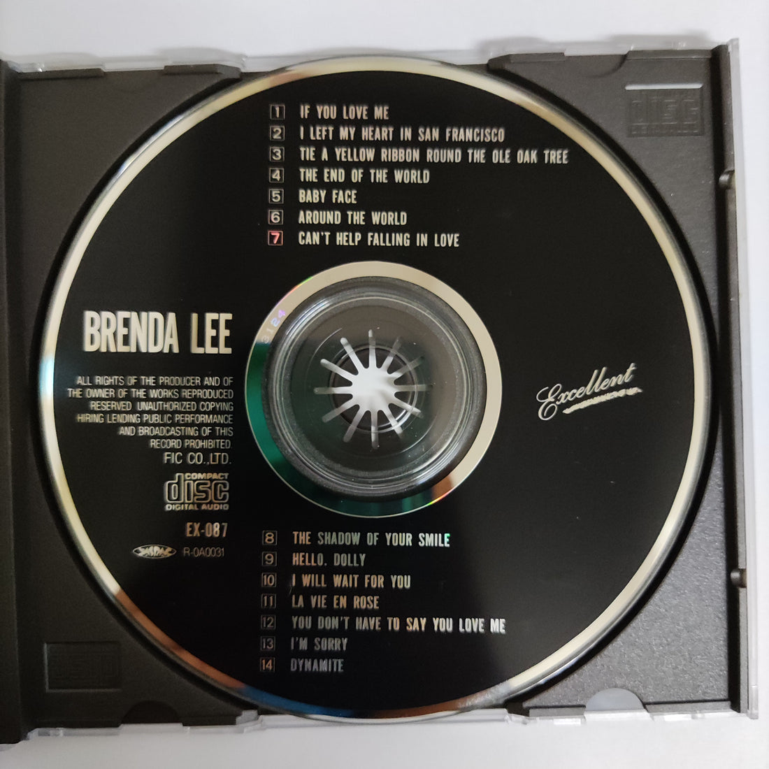 ซีดี Brenda Lee CD VG+