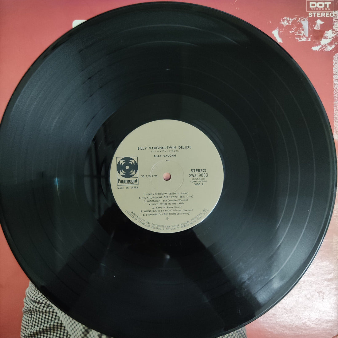 แผ่นเสียง Billy Vaughn - Twin Deluxe Vinyl VG+ 2LPs