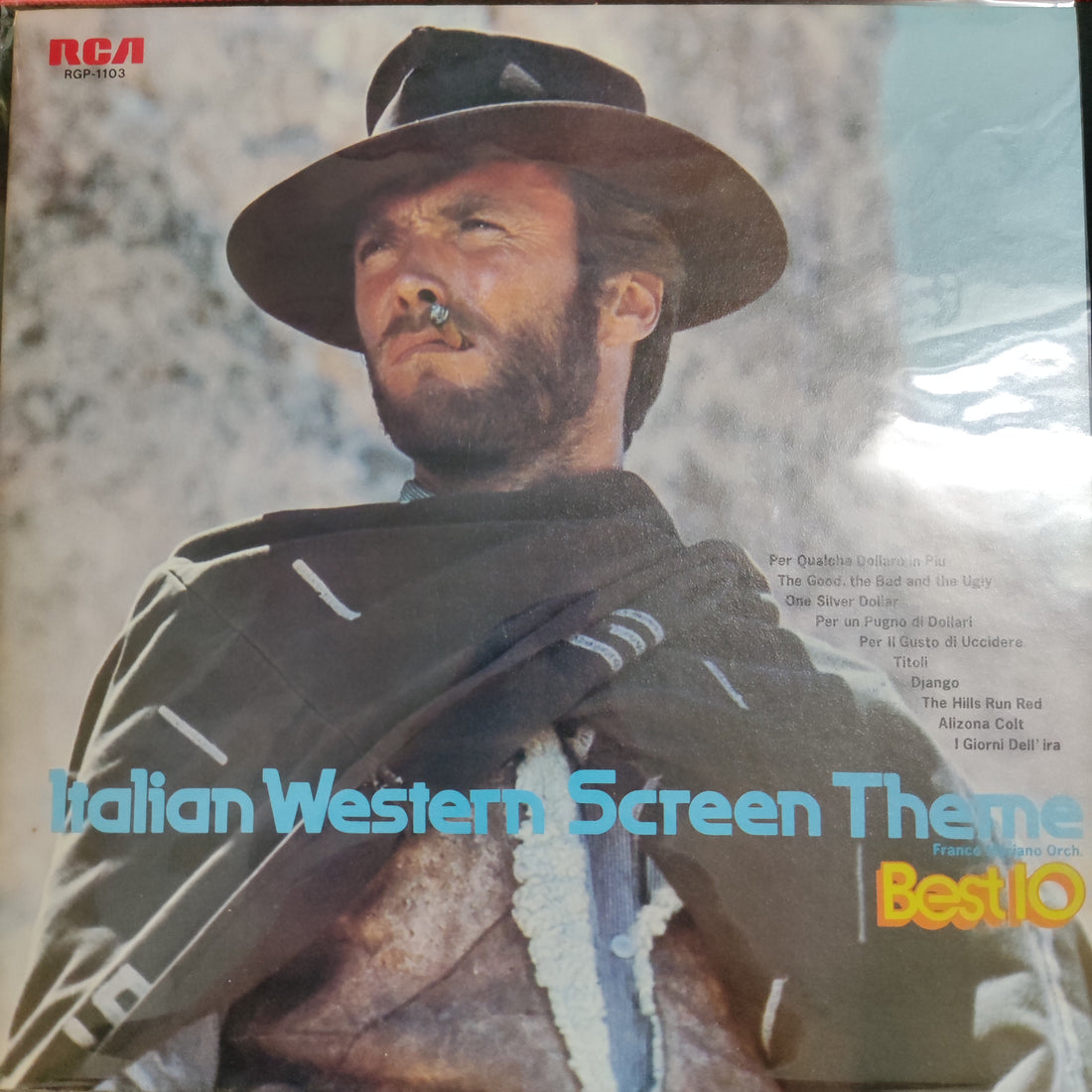 แผ่นเสียง Franco Mariano Orchestra - Italian Western Screen Theme Best 10 Vinyl VG+