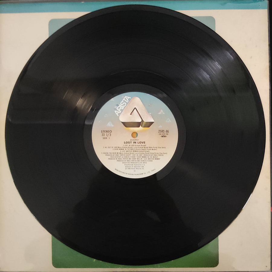 แผ่นเสียง Air Supply = Air Supply - Lost In Love = ロスト・イン・ラヴ Vinyl VG+