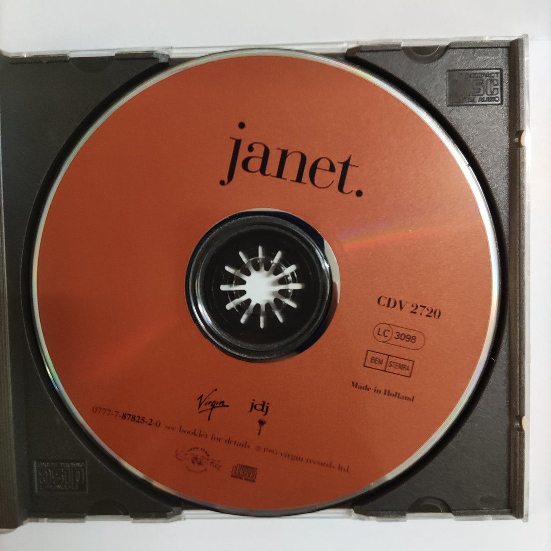 ซีดี Janet Jackson - Janet. CD NM or M-