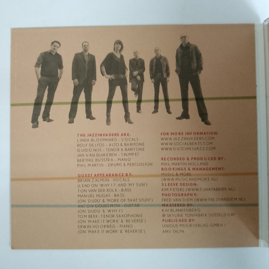 ซีดี The Jazzinvaders - 3 CD VG+