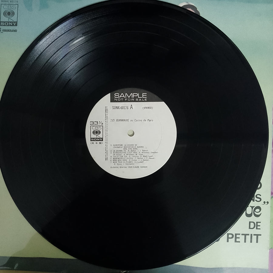แผ่นเสียง Zizi Jeanmaire = Zizi Jeanmaire - Au Casino De Paris Dans "La Revue" De Roland Petit = パリ・カジノ座のジジ・ジャンメール Vinyl VG+