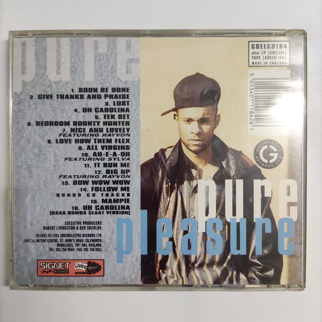 ซีดี Shaggy - Pure Pleasure CD VG+