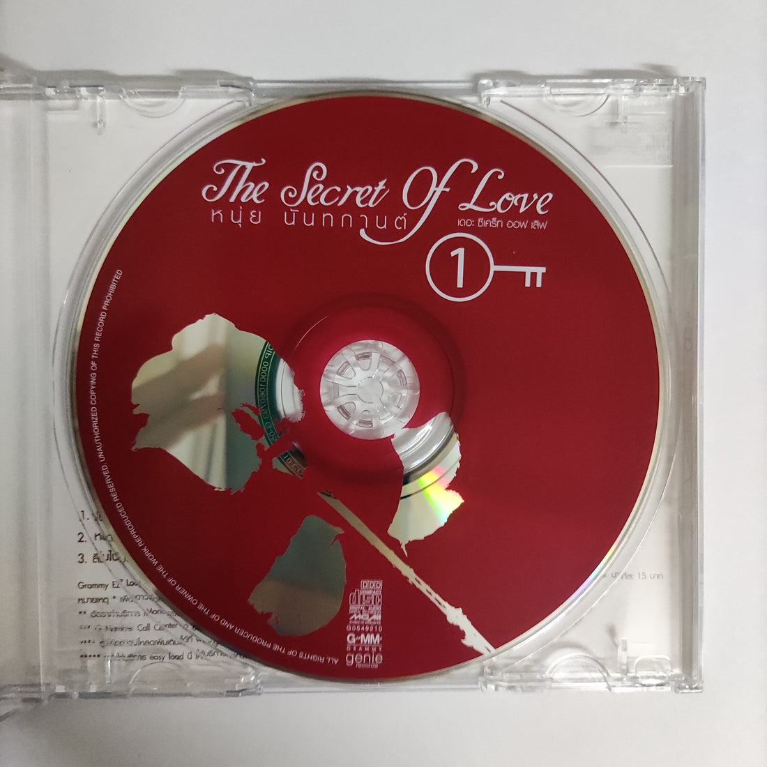 ซีดี หนุ่ย นันทกานต์ - The Secret Of Love CD NM
