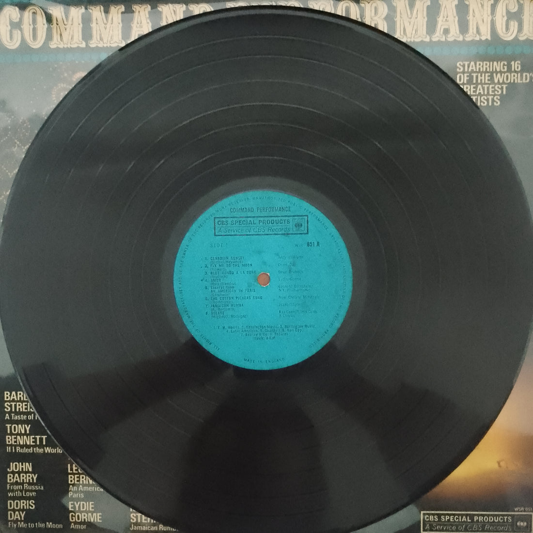 แผ่นเสียง Various - Command Performance Vinyl VG