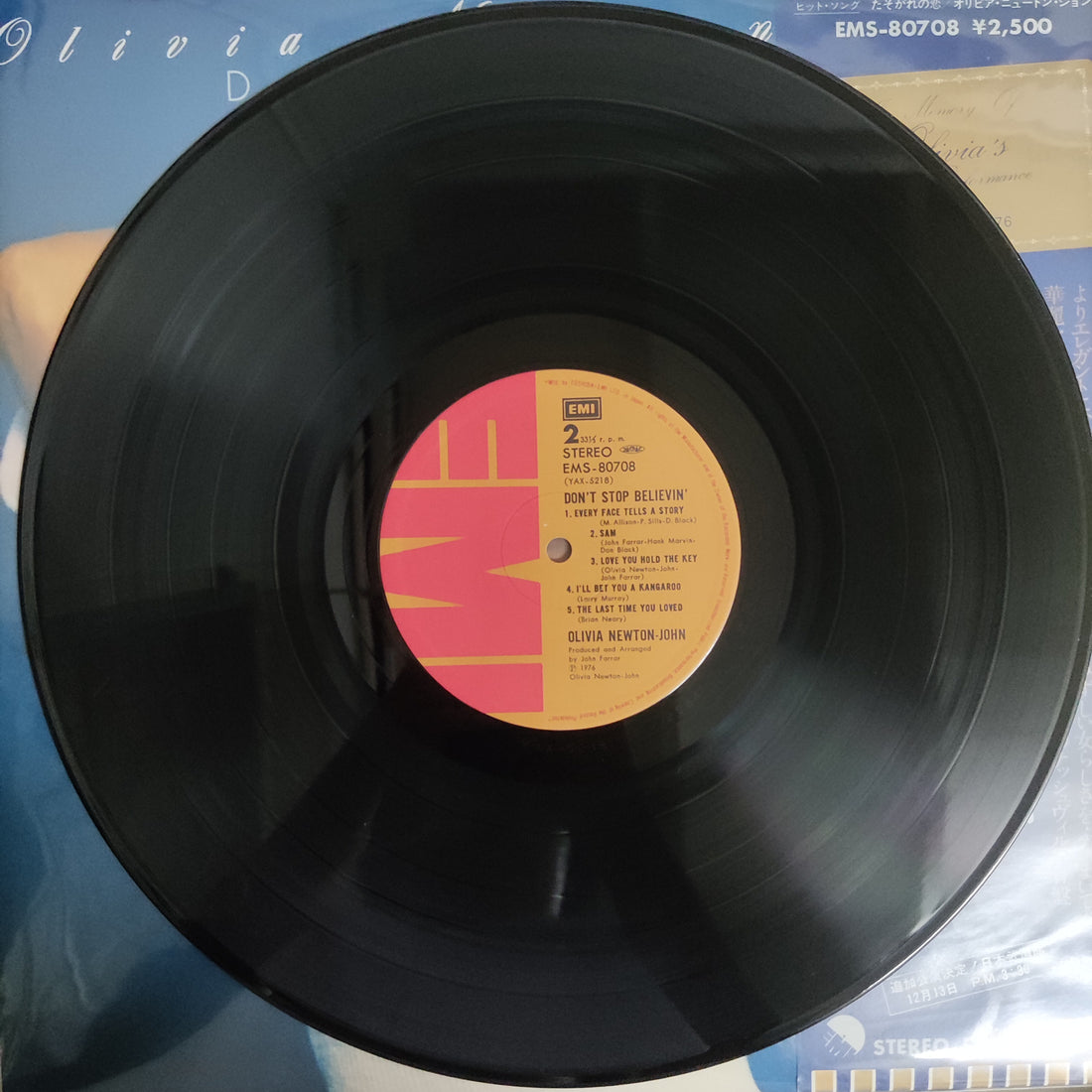แผ่นเสียง Olivia Newton-John - Don't Stop Believin' Vinyl VG+