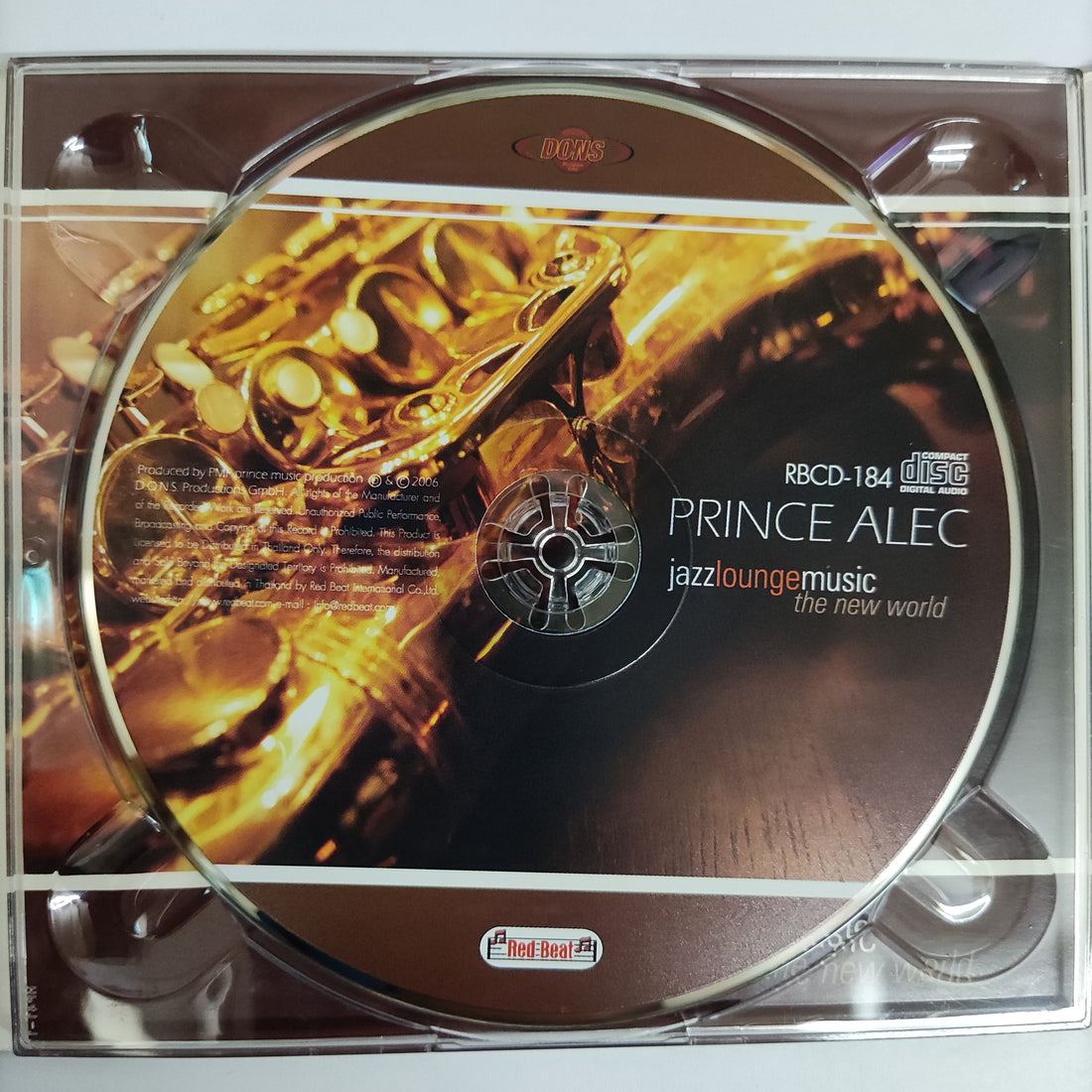 ซีดี Prince Alec - Jazz Lounge Music The New World CD NM