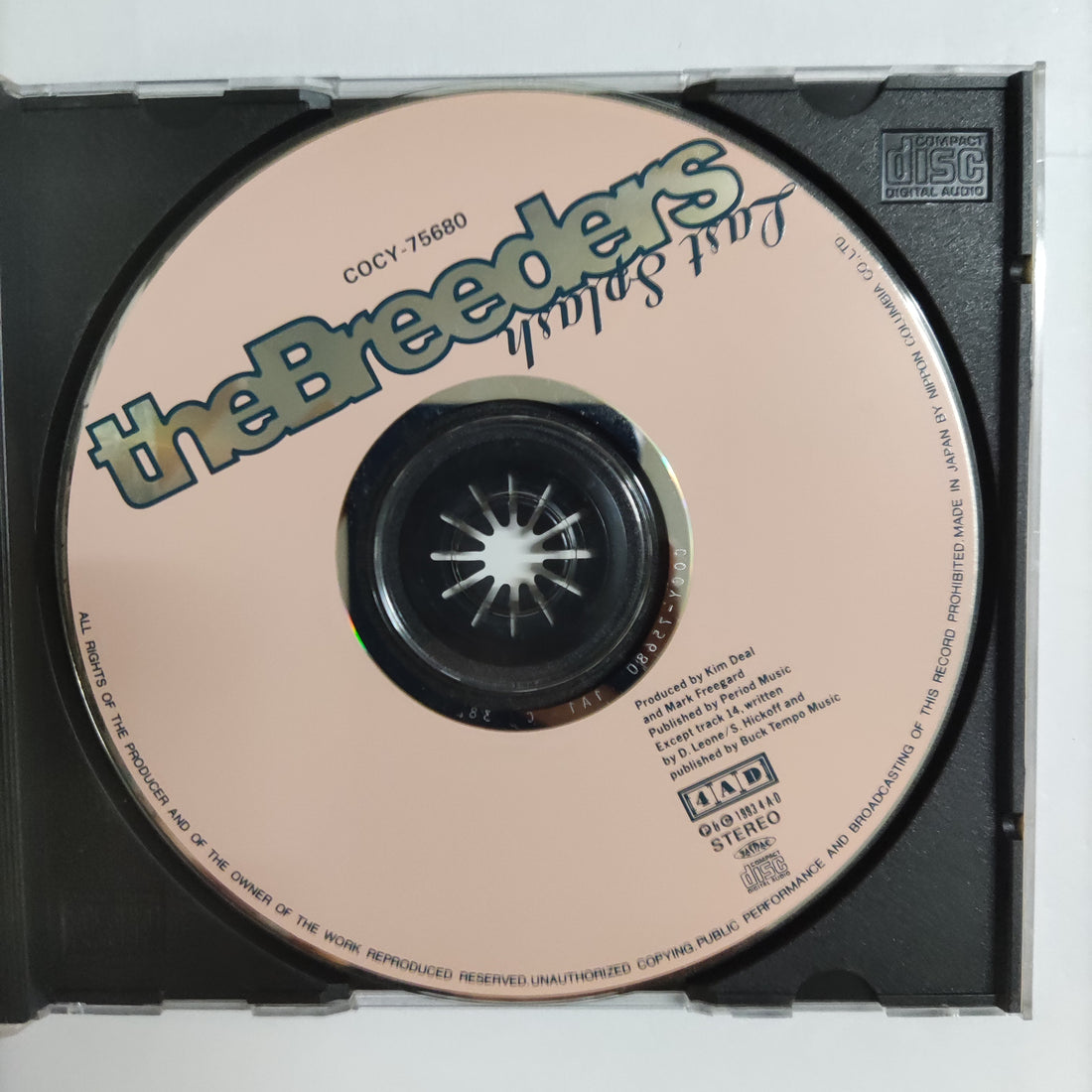 ซีดี The Breeders - Last Splash CD VG+