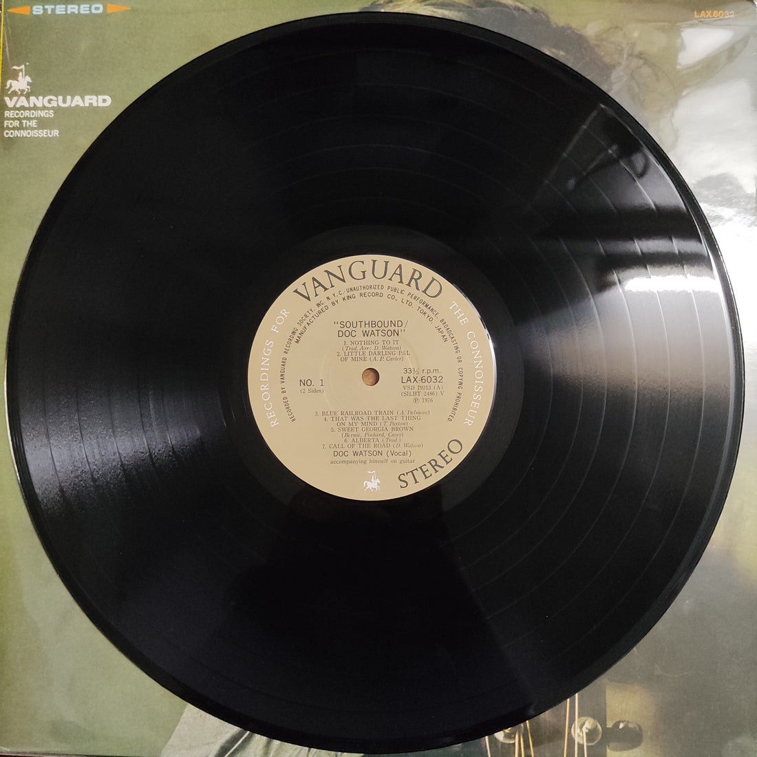 แผ่นเสียง Doc Watson - Southbound Vinyl VG+