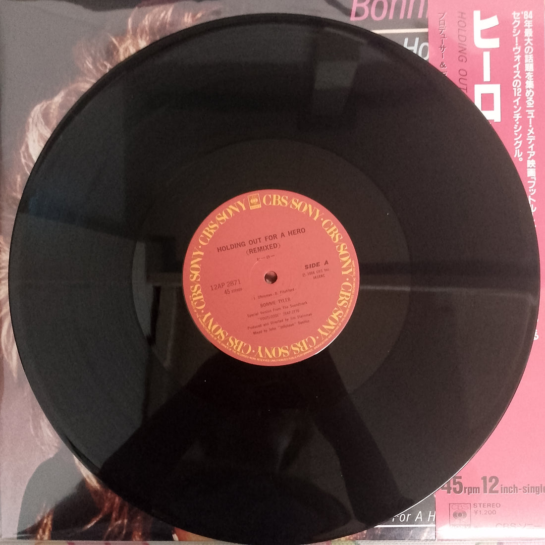 แผ่นเสียง Bonnie Tyler - Holding Out For A Hero Vinyl VG+