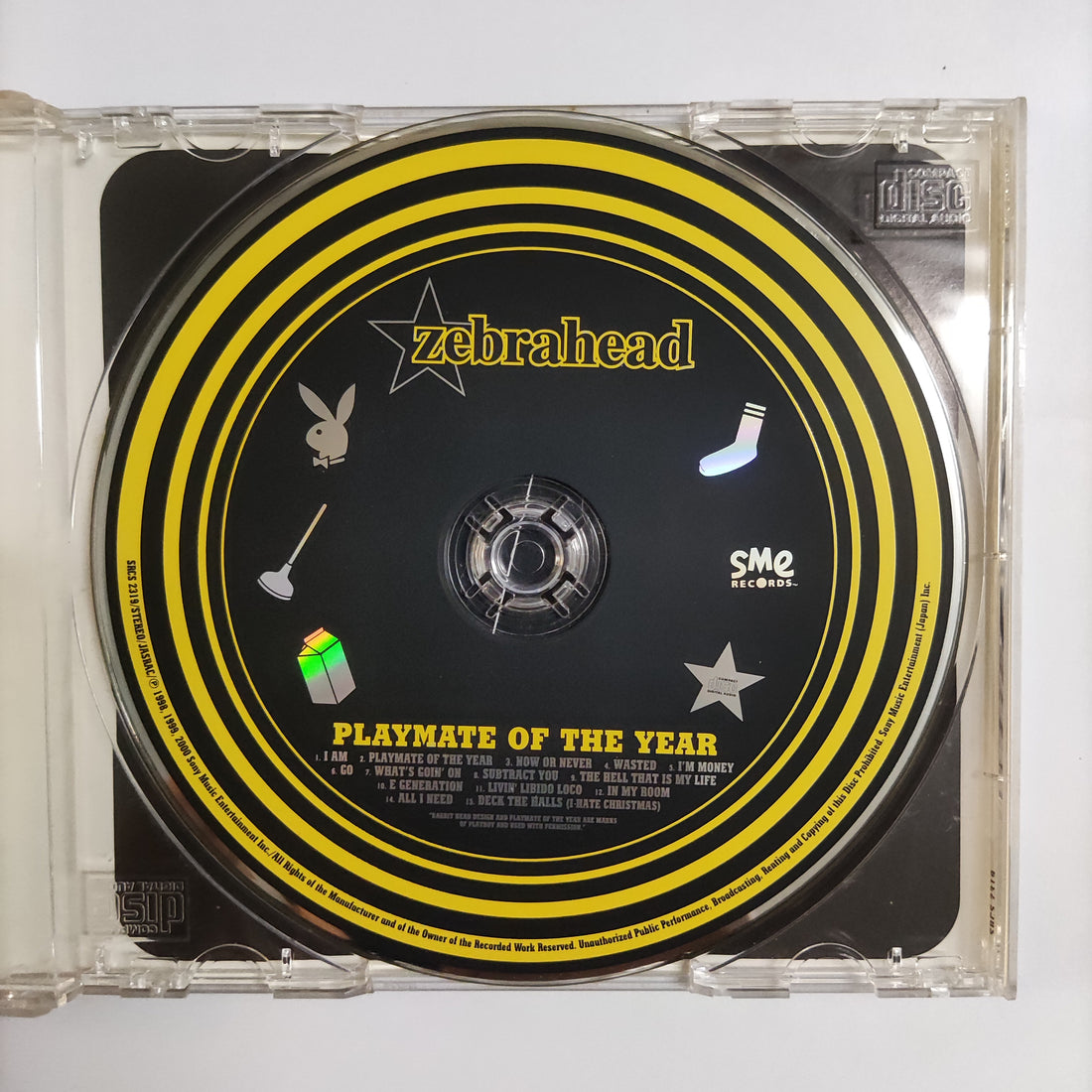 ซีดี Zebrahead - Playmate Of The Year CD VG+