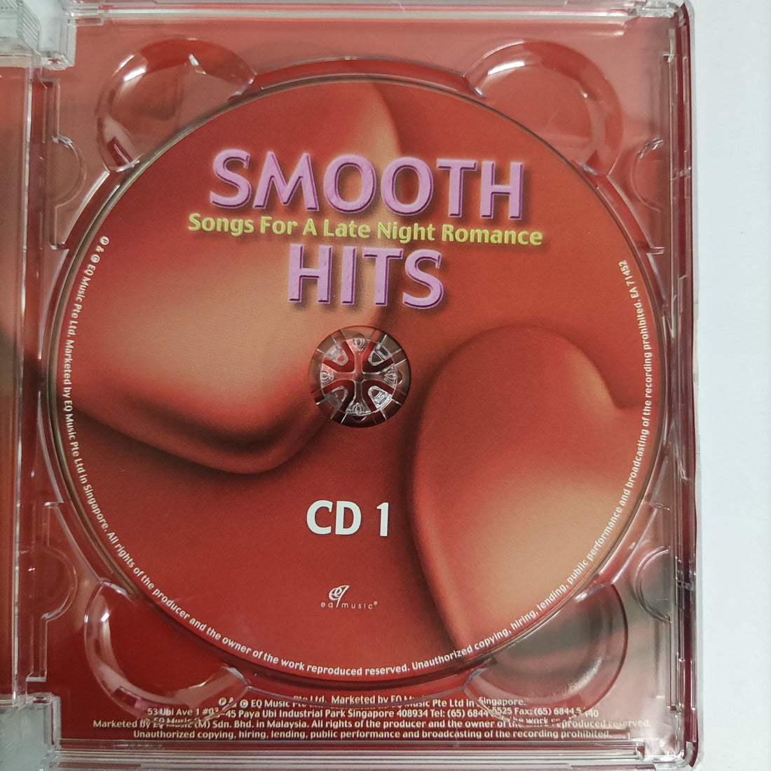 ซีดี Various - Smooth Songs For A Late Night Romance Hits CD VG+ 2CDs
