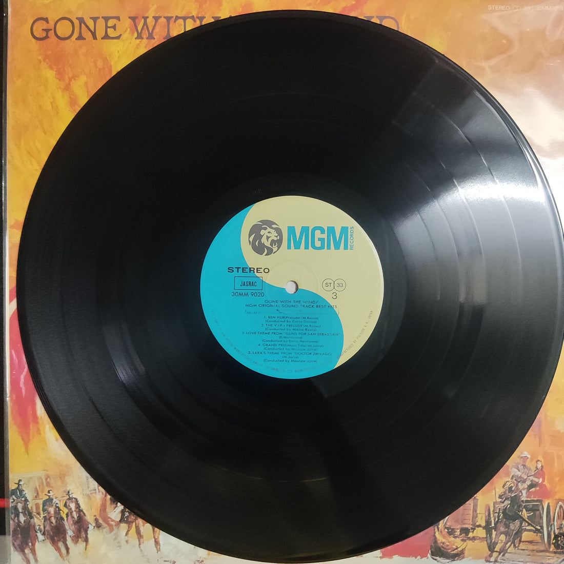 แผ่นเสียง Various - Gone With The Wind Mgm Original Sound Track Best Hits Vinyl VG+ 2LPs