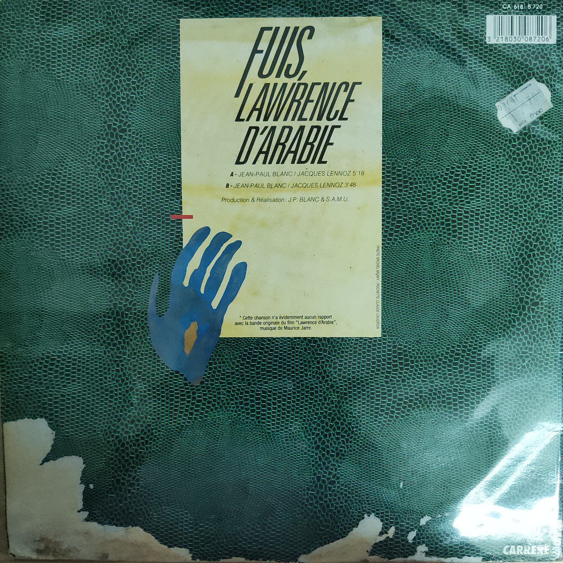 แผ่นเสียง Annabelle - Fuis,Lawrence D'Arabie Vinyl VG