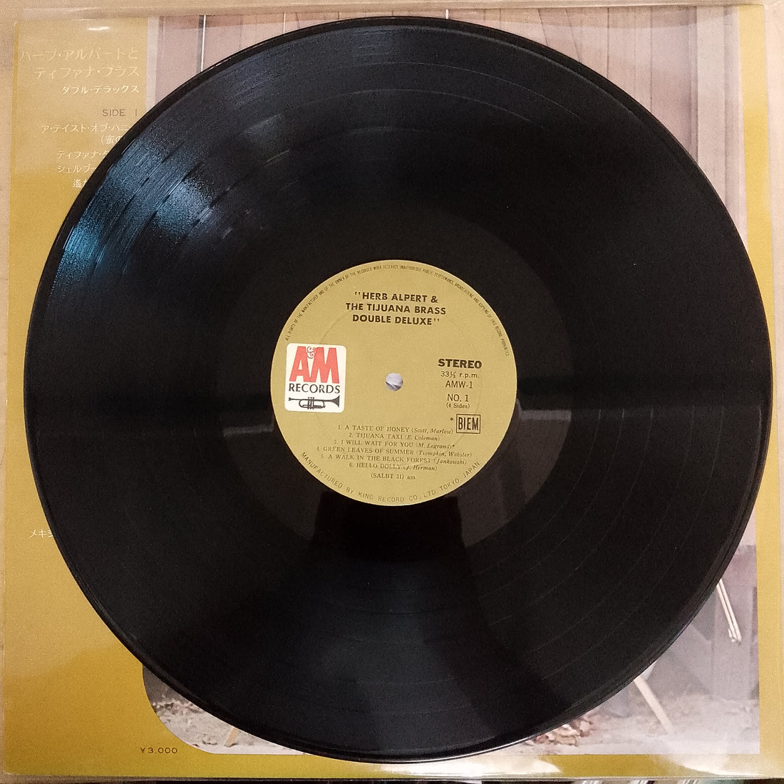 แผ่นเสียง Herb Alpert & The Tijuana Brass - TJB Herb Alpert & The Tijuana Brass Double Deluxe Vinyl VG+ 2LPs