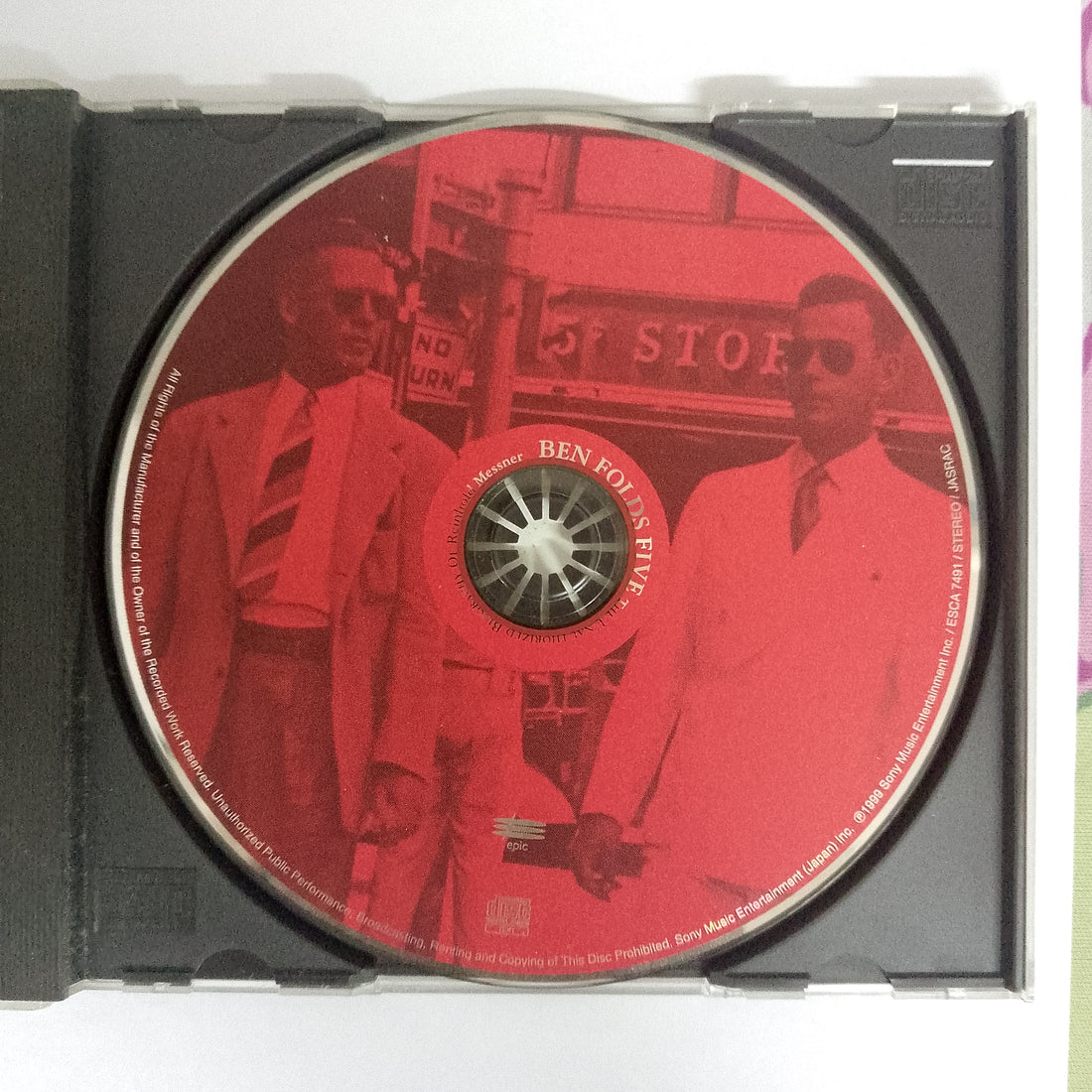 ซีดี Ben Folds Five - The Unauthorized Biography Of Reinhold Messner CD VG+